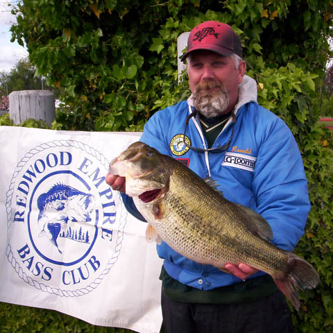 Ron Derrick 10.68lbs. largemouth from Clear Lake